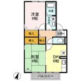 セジュールHIROの間取図