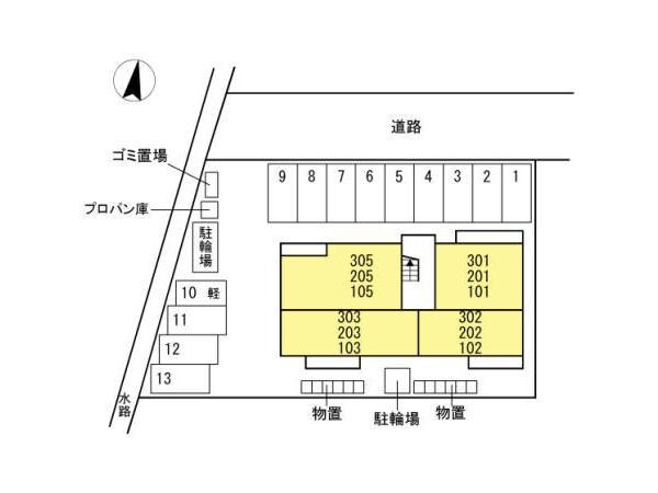 物件外観写真7　(配置図)