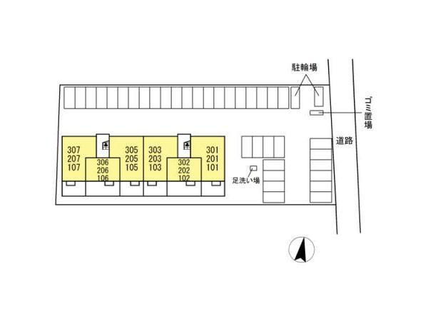 建物設備(配置図)