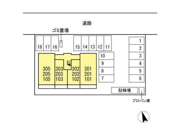 建物設備(配置図)