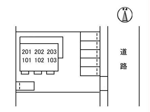 駐車場(配置図)