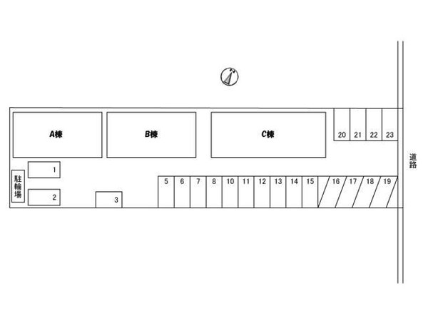 建物設備(配置図)