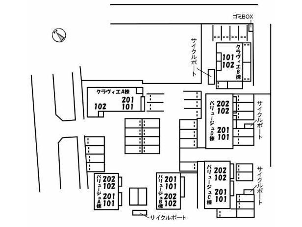 物件外観写真2　(配置図)