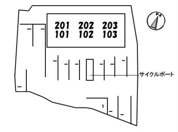 駐車場(配置図)