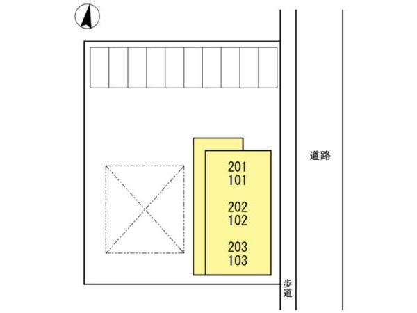 物件外観写真4　(配置図)