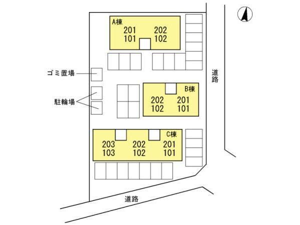 物件外観写真5　(配置津)