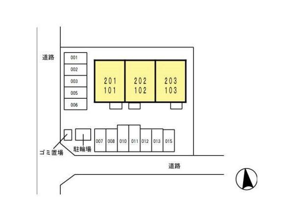 物件外観写真2　(配置図)