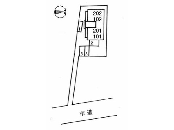 駐車場(配置図)