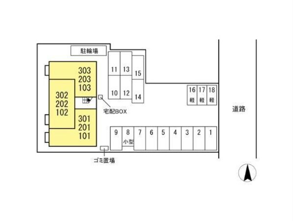 建物設備(配置図)