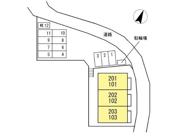 物件外観写真7　(配置図)
