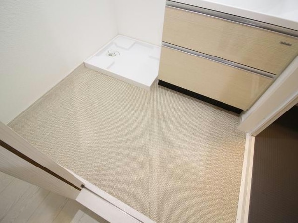 洗面所・脱衣所(※ﾓﾃﾞﾙ写真・床：ベージュ/建具：ホワイト)