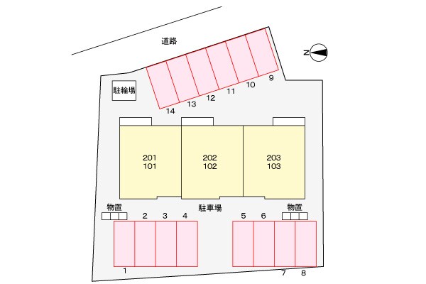 駐車場(駐車場)