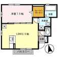 グレイス 恵の間取図