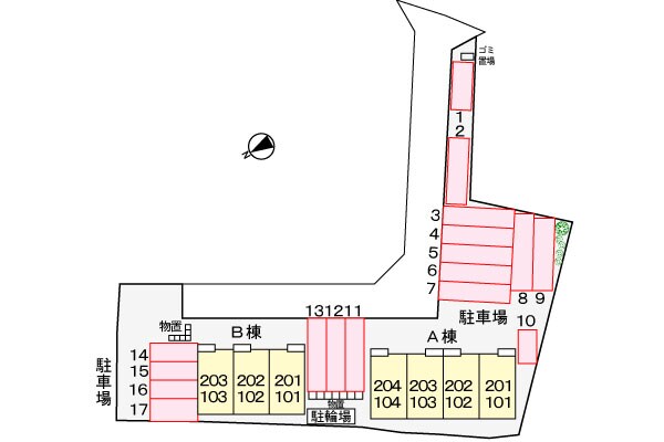 物件外観写真3　(駐車場)