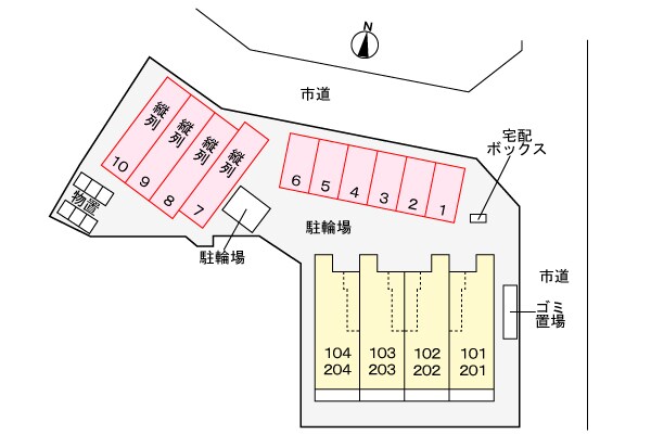 駐車場(駐車場)