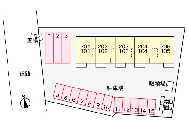 駐車場(駐車場)