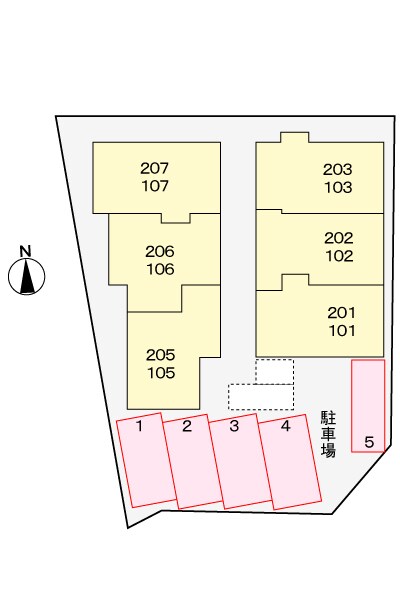 物件外観写真2　(駐車場)