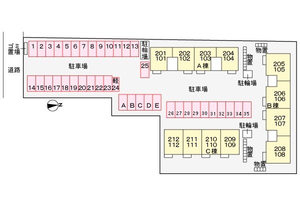 物件外観写真2　(駐車場)