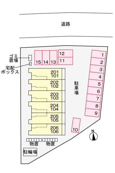 物件外観写真3　(駐車場)