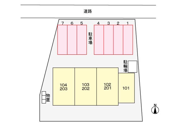 物件外観写真3　(駐車場)