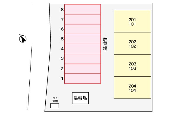 物件外観写真3　(駐車場)