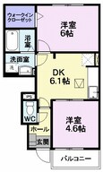 シャルマン　Ｎ棟の間取図