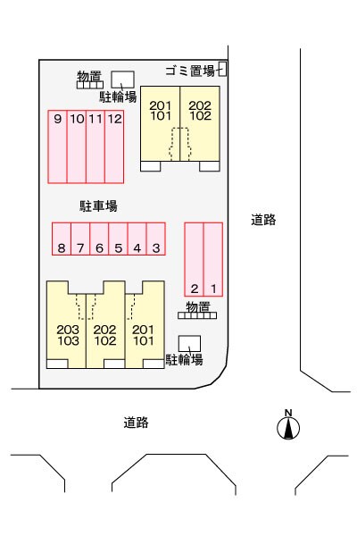 物件外観写真3　(駐車場)