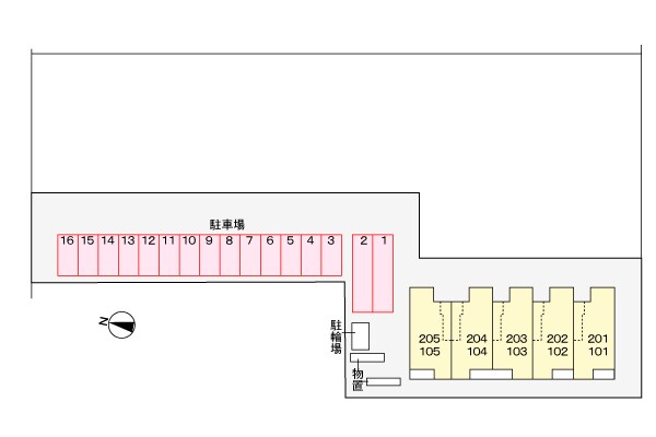 駐車場(駐車場)