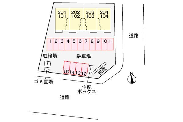 物件外観写真2　(駐車場)