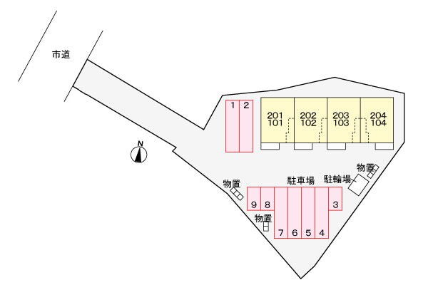 駐車場(駐車場)