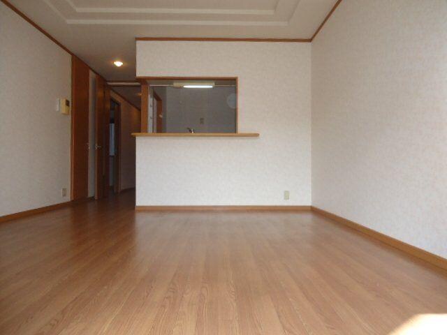 物件内観写真5　(13帖の広々したリビング)