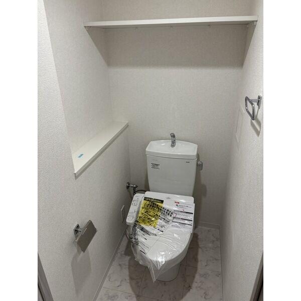 トイレ(建築中の同タイプの写真です。)