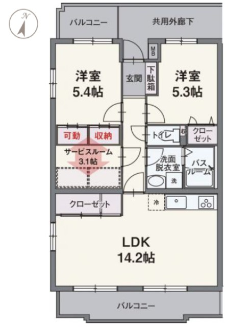 間取図