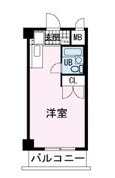 東海道本線 原駅 5階建 築33年の間取図