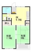 田代ハイツＡの間取図