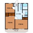 ティピカルサンライフの間取図