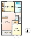 アンベリールの間取図
