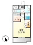 エスポアールKの間取図