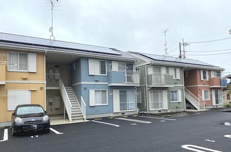 ハイツ中由A棟外観写真