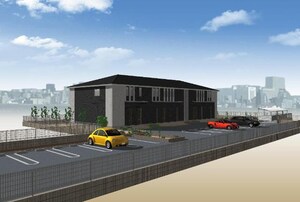 仮）阿見町よしわら１丁目新築アパート外観写真