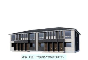 仮）阿見町若栗新築アパート外観写真