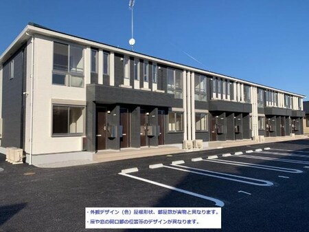 土浦市荒川沖新築アパート（仮外観写真