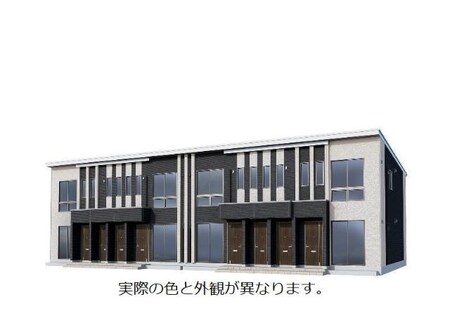 仮）阿見町荒川本郷新築アパート外観写真