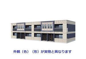 仮）阿見町若栗新築アパート外観写真