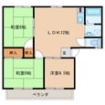 MKハイツの間取図