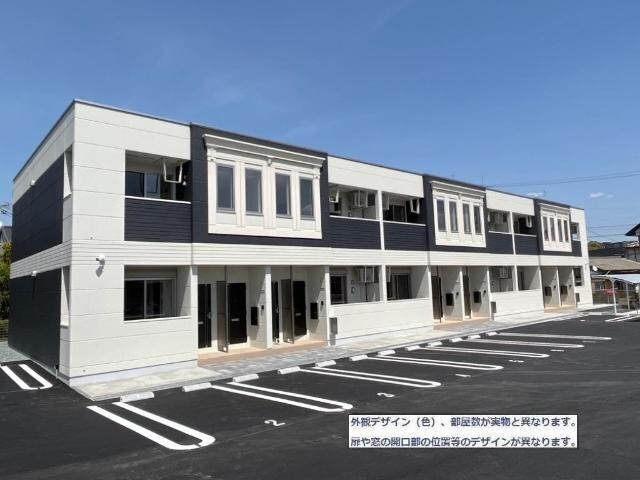 つくば市下広岡293 新築アパートA棟（仮の物件外観写真