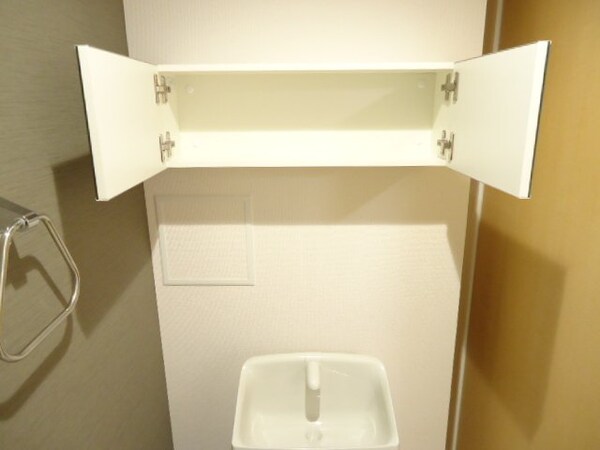 トイレ(トイレ収納棚)