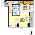 （仮称）D-ROOM中央市成島PJの間取図