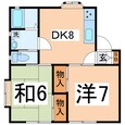 ルーミー甲府82号館の間取図