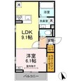 （仮称）D-ROOM甲府市徳行３丁目の間取図